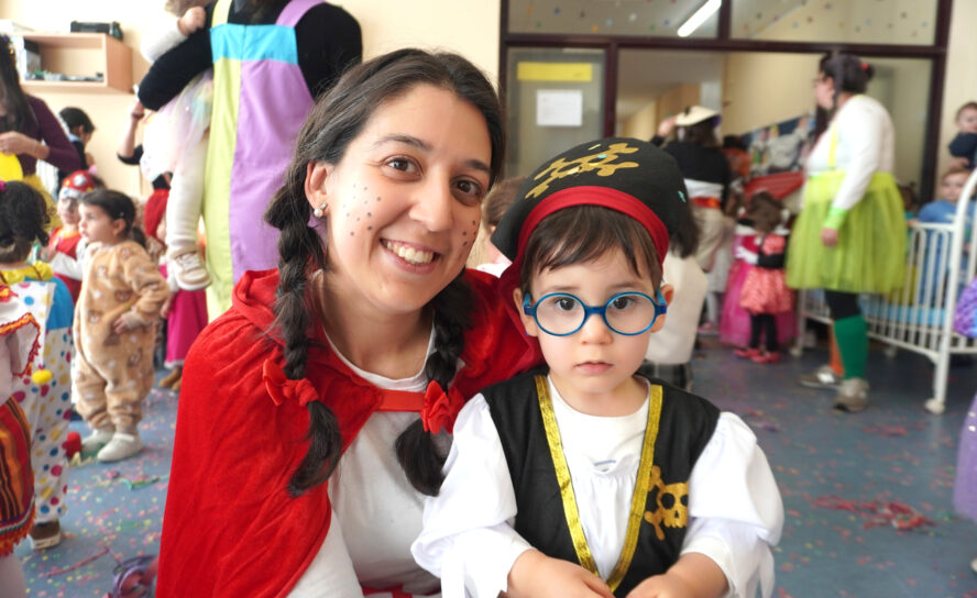 Criatividade e envolvência no Carnaval vibrante da Creche da Santa Casa da Miser