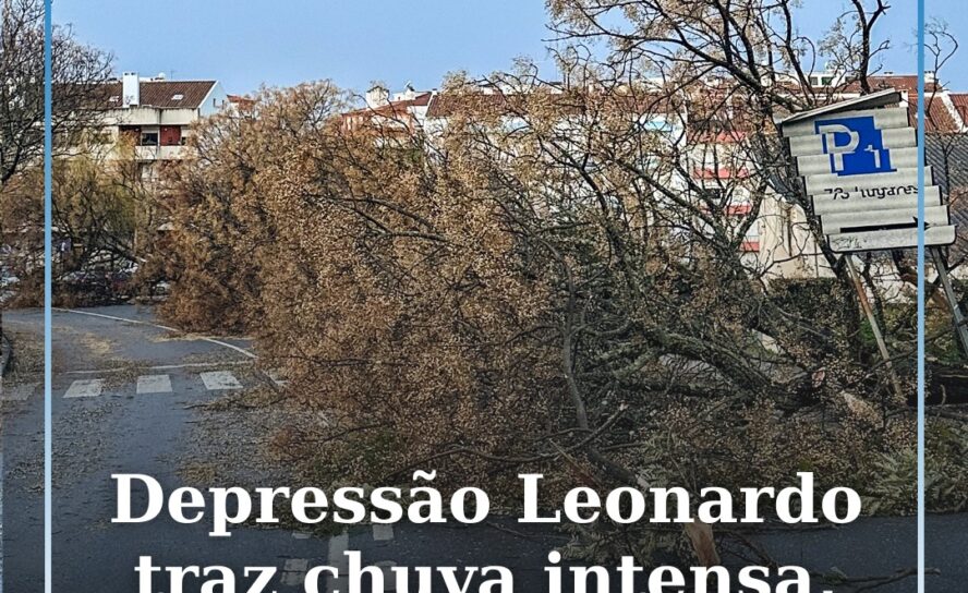 Depressão Leonardo chega esta terça-feira e traz chuva intensa