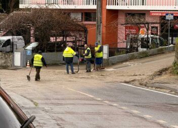Deslizamento de terras corta rua na Covilhã