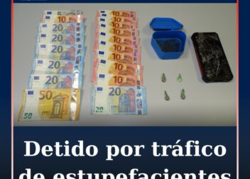 Detido por tráfico de estupefacientes