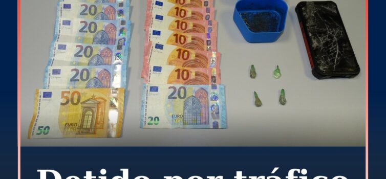 Detido por tráfico de estupefacientes