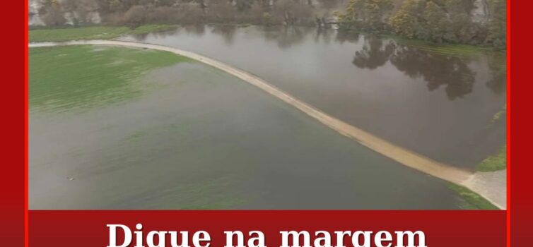 Dique na margem esquerda do Mondego rebenta na zona de Soure