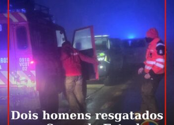 Dois homens resgatados na Serra da Estrela