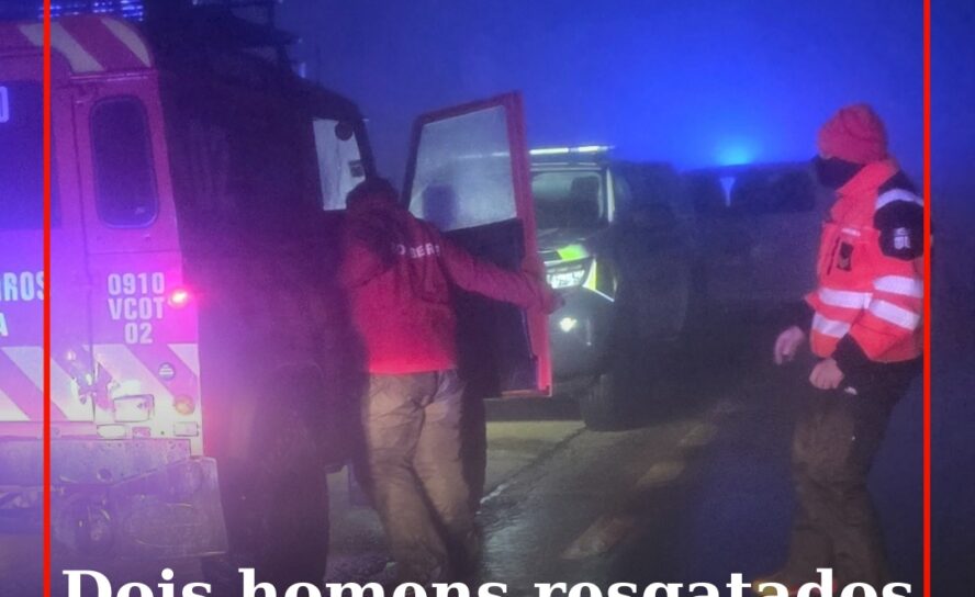 Dois homens resgatados na Serra da Estrela