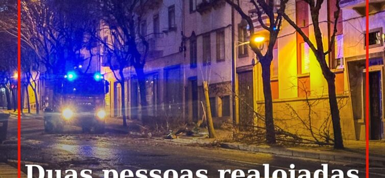 Duas pessoas realojadas em Castelo Branco após sofrerem ferimentos