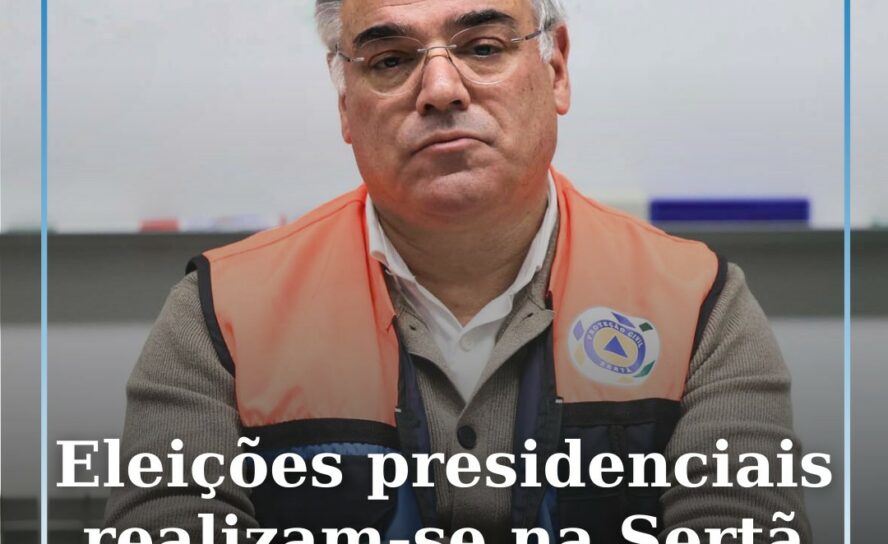 Eleições presidenciais realizam-se na Sertã no dia 8 de fevereiro