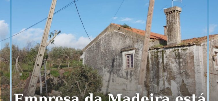 Empresa da Madeira está na Sertã para ajudar a repor energia nas casas