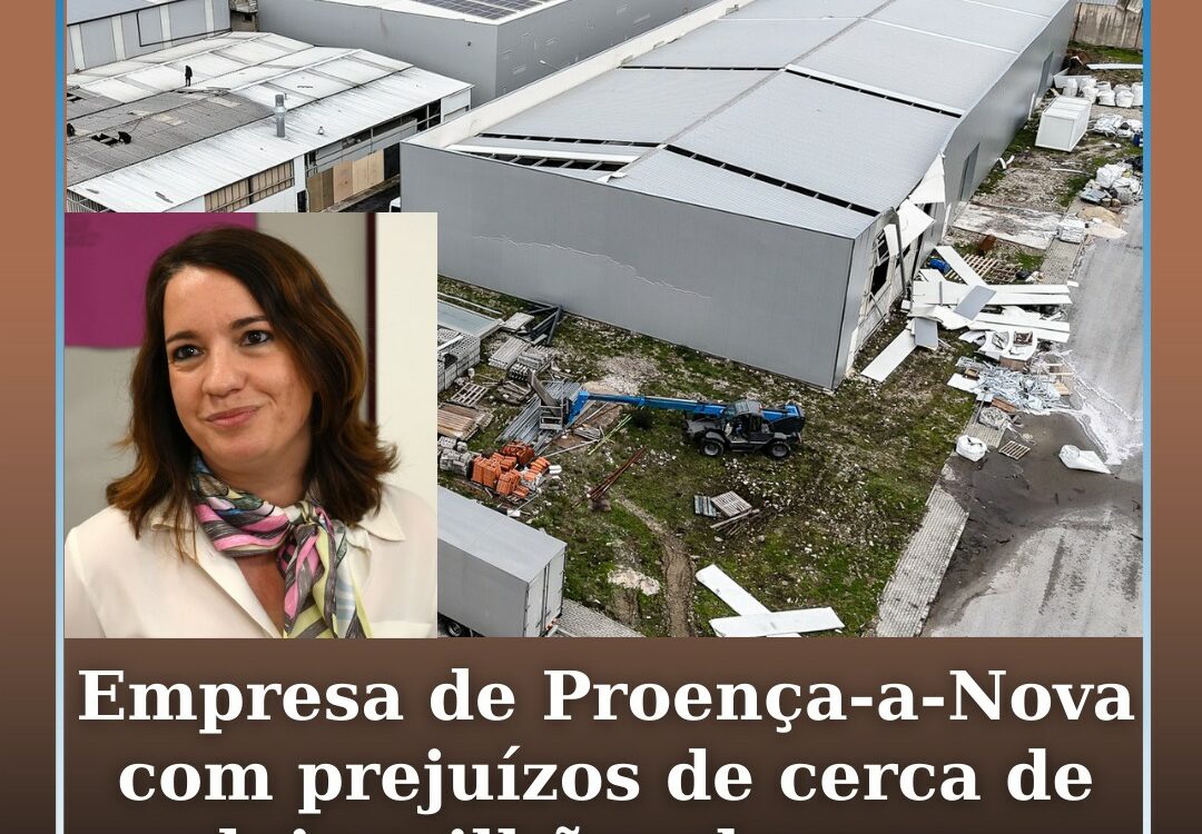 Empresa de Proença-a-Nova com prejuízos de dois milhões de euros