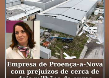 Empresa de Proença-a-Nova com prejuízos de dois milhões de euros