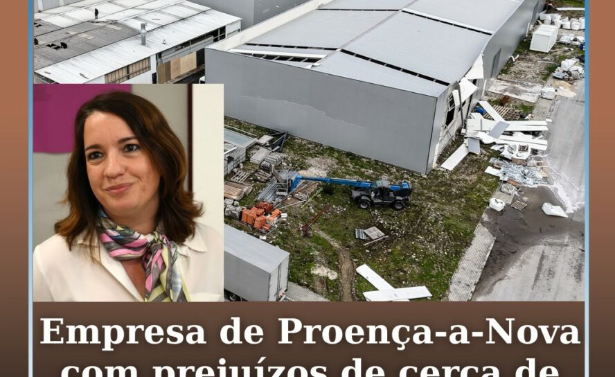 Empresa de Proença-a-Nova com prejuízos de dois milhões de euros