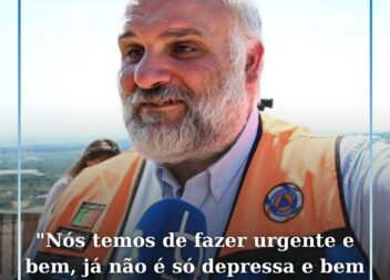 Estrutura de Recuperação das zonas afetadas pela depressão Kristin quer trabalha