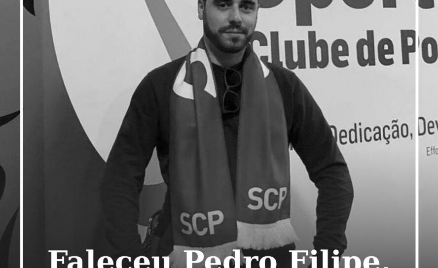 Faleceu Pedro Filipe,  aos 34 anos, natural de Lardosa, Castelo Branco.