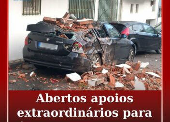 Famílias e empresas afetadas pelo mau tempo já podem requerer apoios do Governo