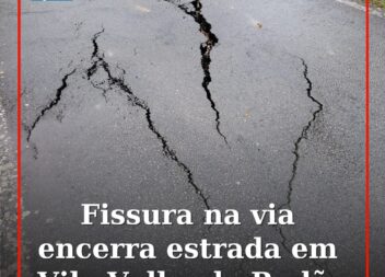 Fissura na via encerra estrada em Vila Velha de Rodão