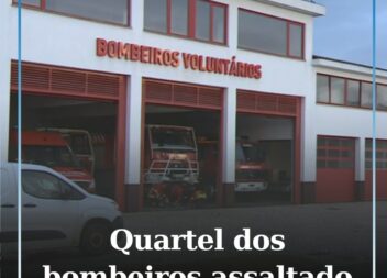 Foi roubado o gasóleo dos geradores utilizados no quartel dos Bombeiros de Freix