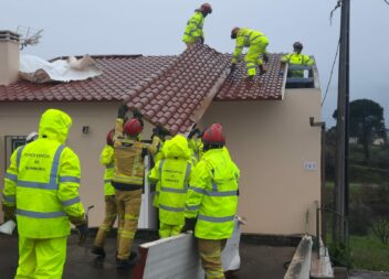 Força Especial de Proteção Civil continua no terreno a apoiar populações