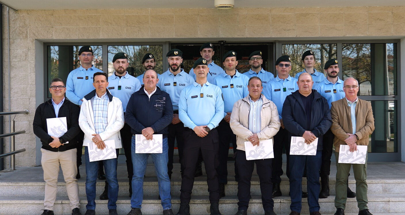 GNR de Castelo Branco entrega Cartas de Saudação a militares na reserva