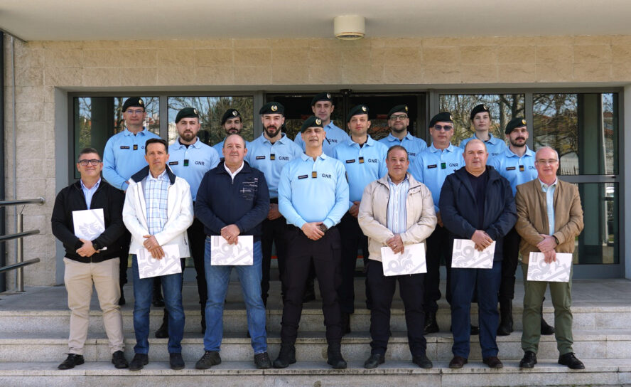 GNR de Castelo Branco entrega Cartas de Saudação a militares na reserva