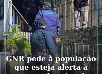 GNR de Castelo Branco pede à população que esteja alerta à presença de estranhos