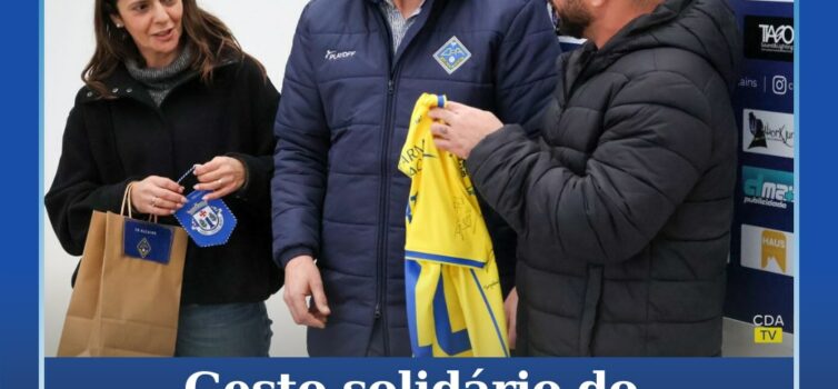 Gesto solidário do Clube Desportivo de Alcains apoia Arthur