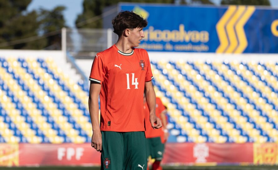 Gonçalo Gonçalves estreia-se pela Seleção Nacional Sub-15