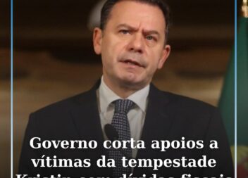 Governo corta apoios a vítimas da tempestade Kristin com dívidas fiscais