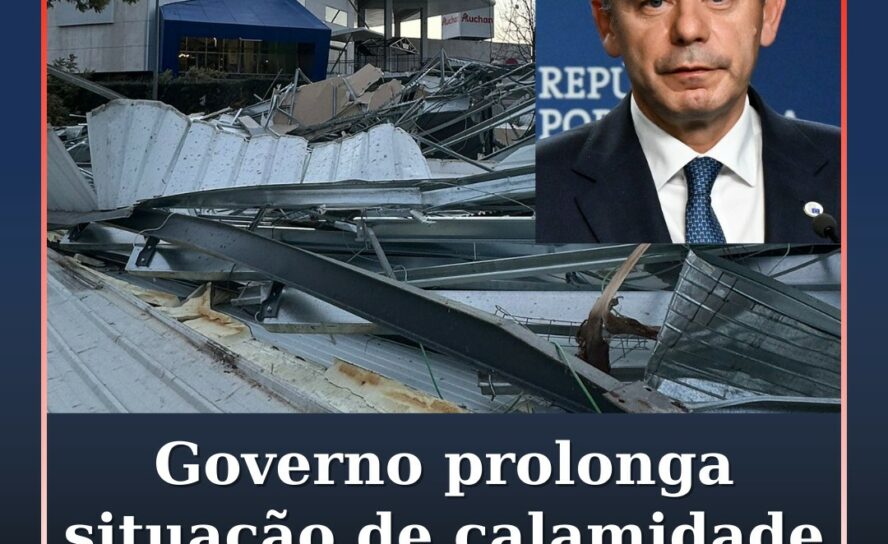 Governo prolonga situação de calamidade até 8 de fevereiro