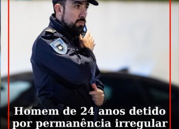 Homem de 24 anos detido em Castelo Branco por permanência irregular no Territóri