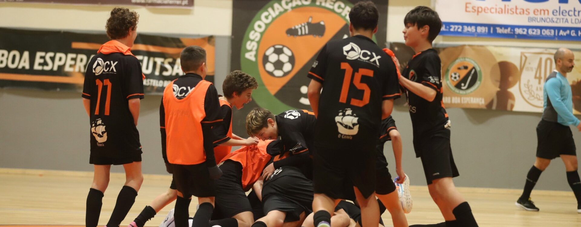 Iniciados da Boa Esperança sagram-se campeões distritais