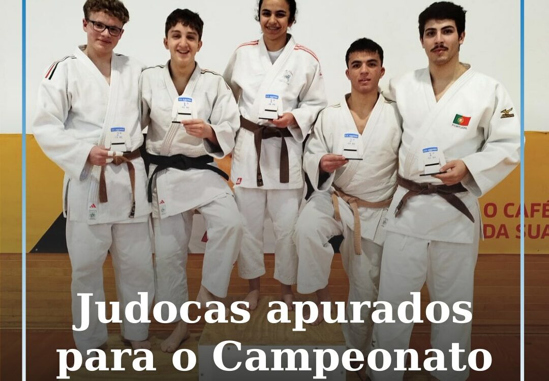Judocas da Escola Ana Hormigo apurados para o Campeonato Nacional Júnior