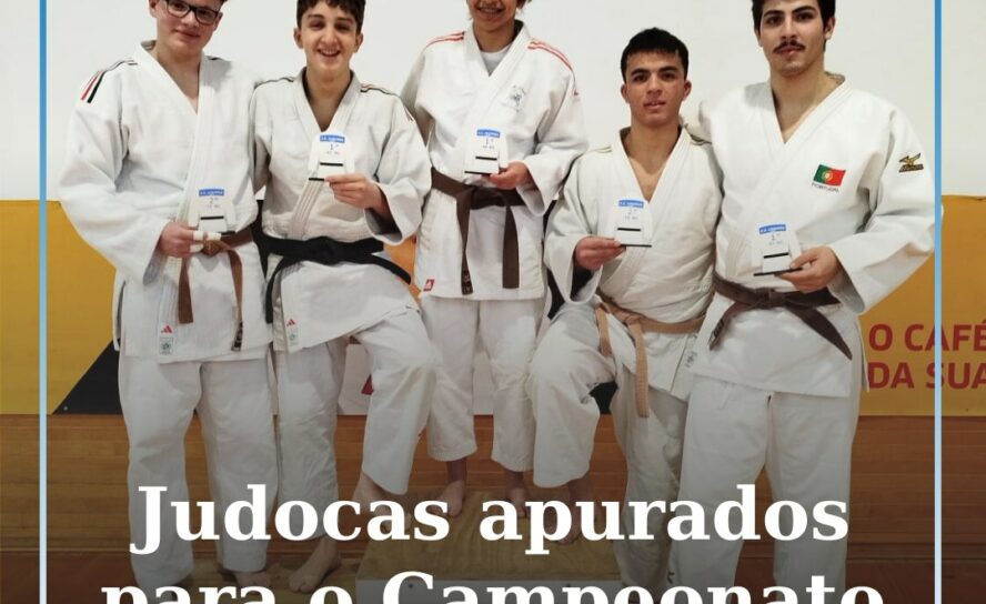 Judocas da Escola Ana Hormigo apurados para o Campeonato Nacional Júnior