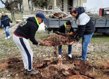 Malta de 79 junta-se à Junta de Freguesia de Alcains em ação de limpeza