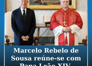 Marcelo Rebelo de Sousa reúne-se a sós com Papa Leão XIV no Vaticano