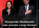 Margarida Maldonado assume papel discreto como companheira do futuro Presidente