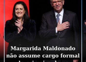 Margarida Maldonado assume papel discreto como companheira do futuro Presidente