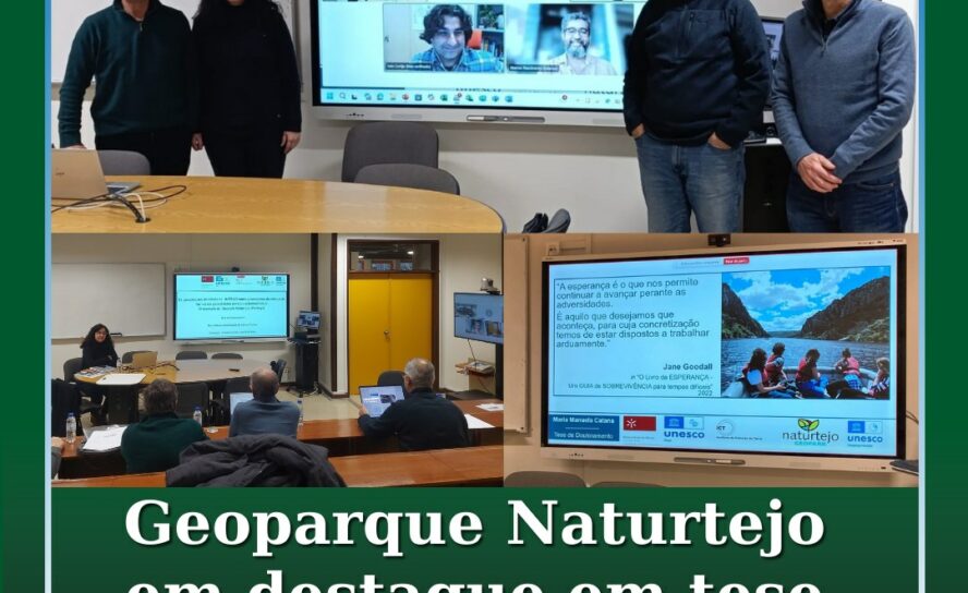 Maria Manuela Catana defende tese de doutoramento sobre o papel dos Geoparques n