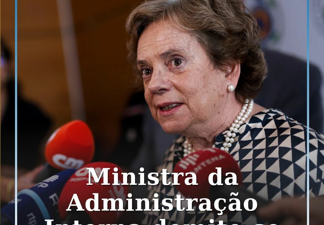 Ministra da Administração Interna demite-se após críticas à gestão da crise do m
