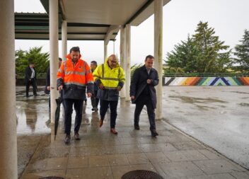 Ministro das Infraestruturas e Habitação avalia em Oleiros prejuízos causados pe
