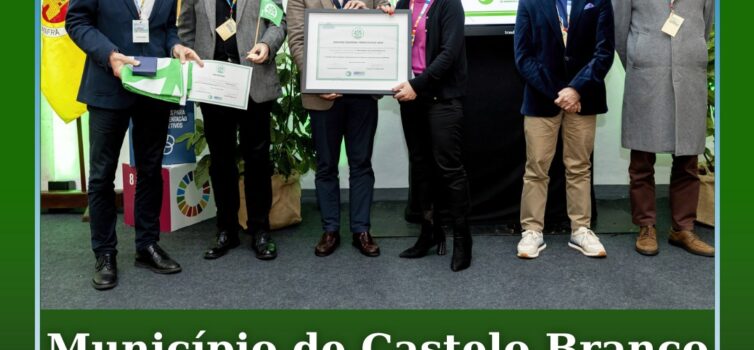 Município de Castelo Branco distinguido com a Bandeira Verde ECOXXI 2025