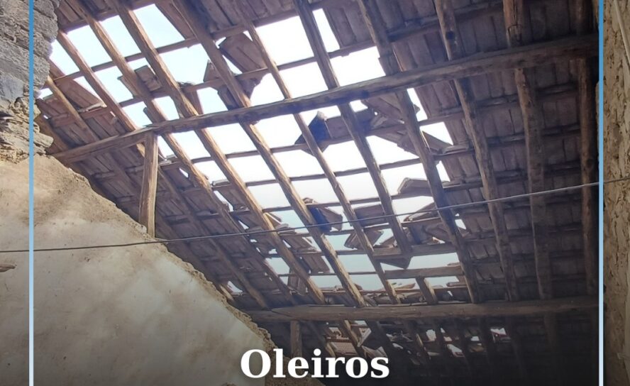 Município de Oleiros distribui lonas para proteger habitações afetadas pela Depr