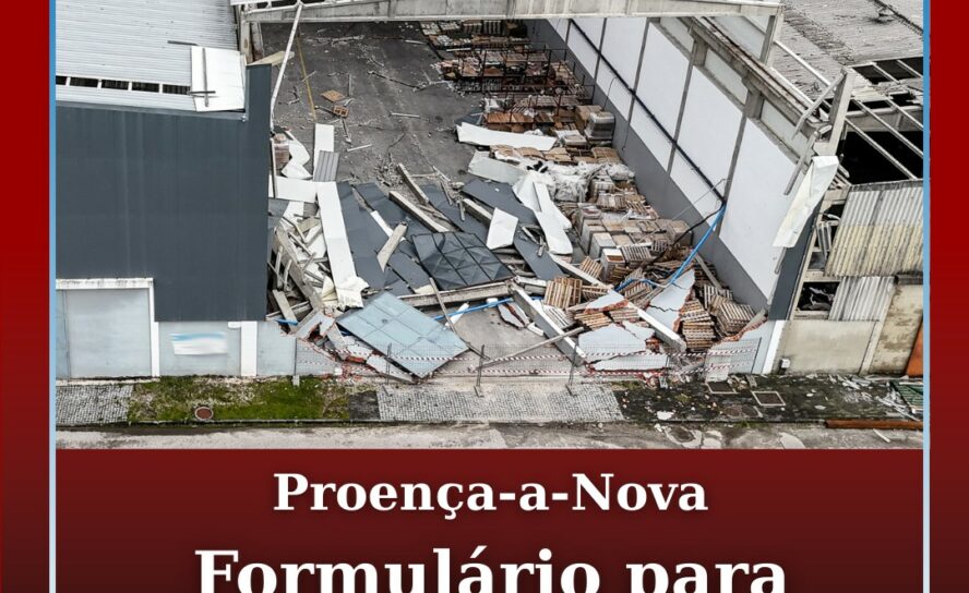 Município de Proença-a-Nova disponibiliza formulário para levantamento de danos