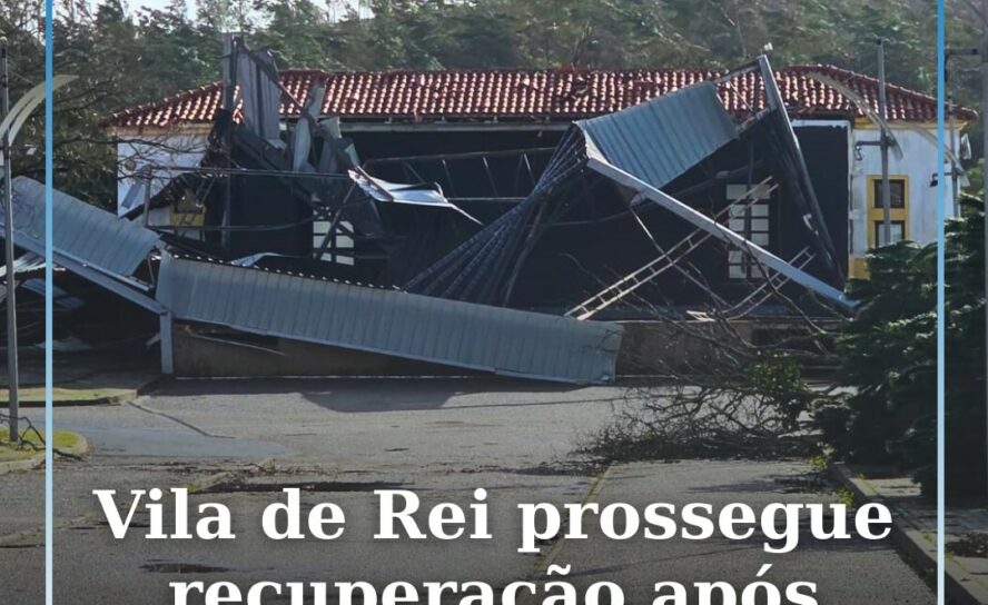 Município de Vila de Rei prossegue recuperação após depressão Kristin e alerta p