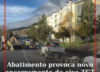 Novo abatimento do piso provoca corte total de circulação no eixo TCT