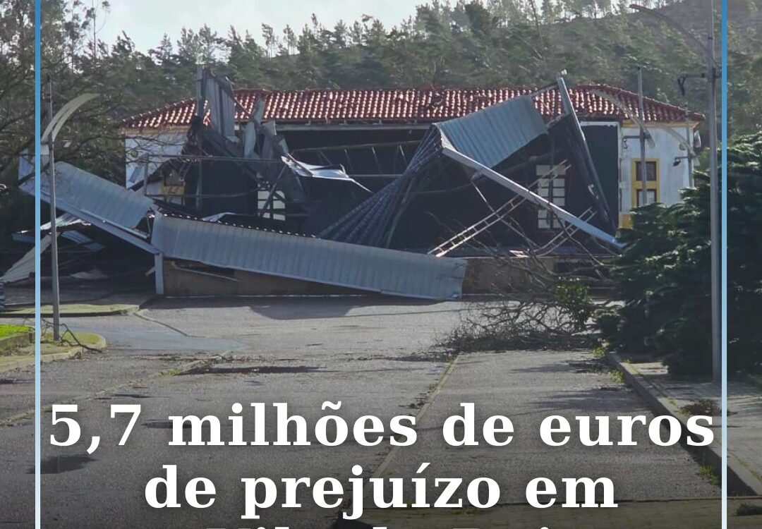 Números preliminares apontam para prejuízos de 5,7 ME em Vila de Rei