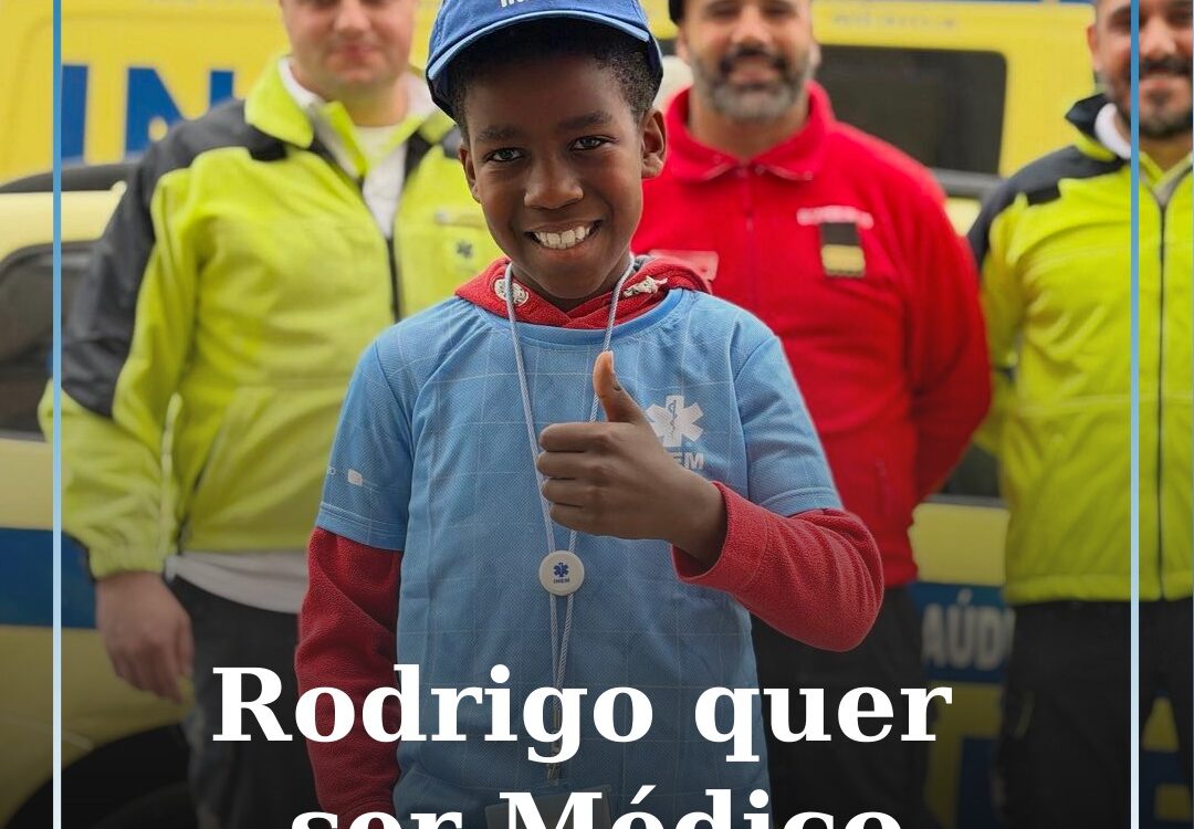 O Rodrigo, o que é que gostava de ser quando fosse grande?