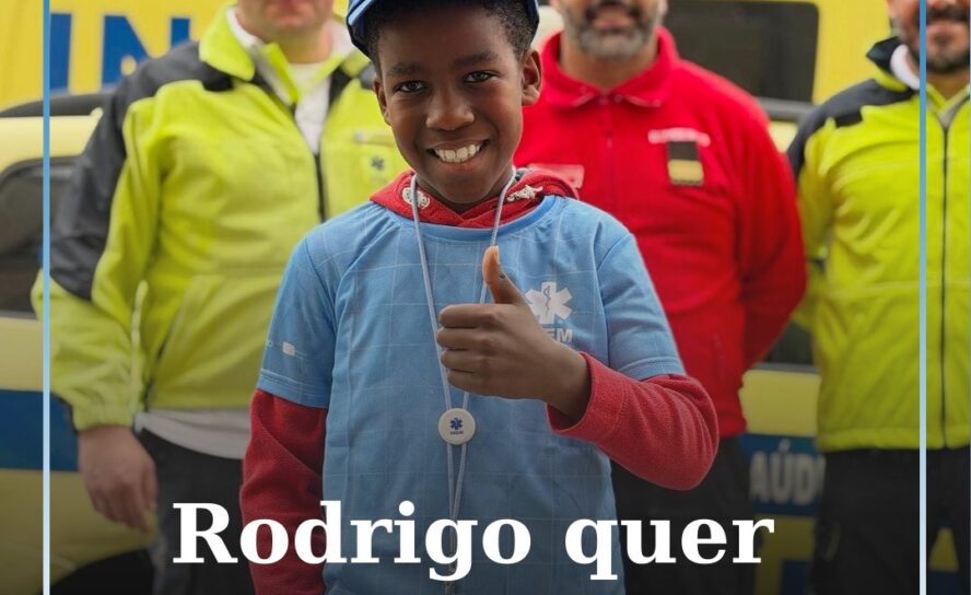 O Rodrigo, o que é que gostava de ser quando fosse grande?