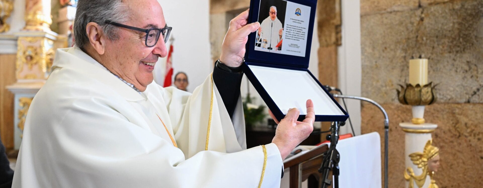 Padre Adelino assinala 50 anos de serviço pastoral em Alcafozes