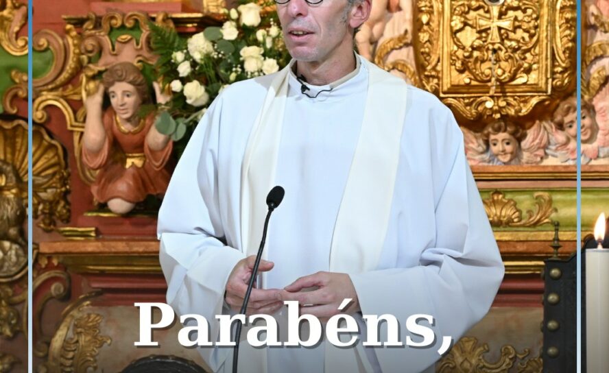 Padre Luís Miguel Nobre celebra 45 anos