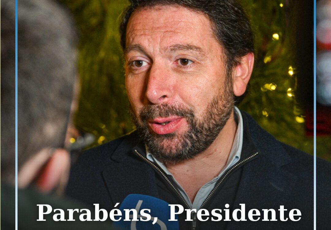 Parabéns, Presidente Miguel Marques