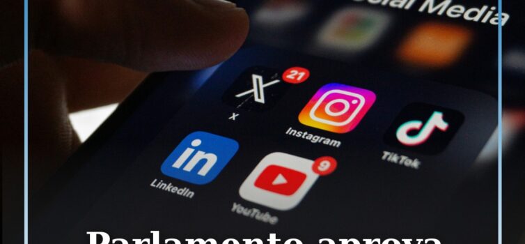 Parlamento aprova limitação de acesso de menores a redes sociais